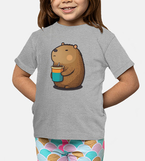 Capybara with Coffee