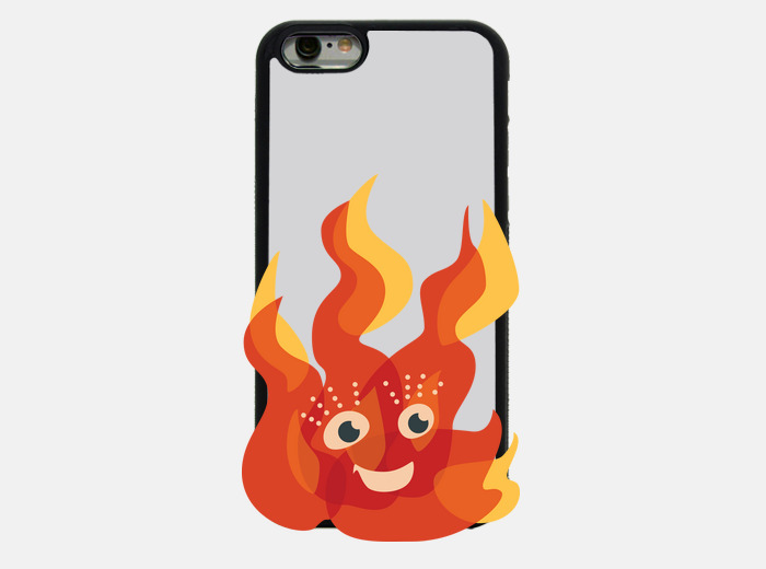 iphone 6 coque flamme