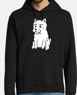 caricatura west high Land White Terrier