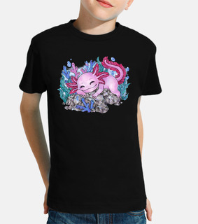 carino axolotl che dorme sott39acqua