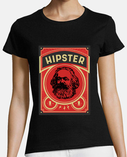 cartel retro hipster marx