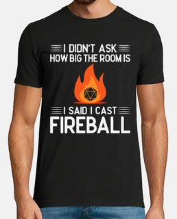 Cast Fireball Funny Gamer Geek