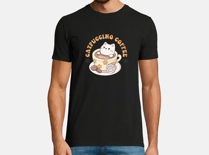 Cat humor catpuccino cappuccino t shirt tostadora