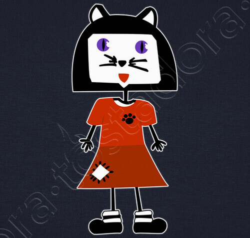 Camiseta Cat La Niña Gato Latostadora