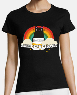 Cat Kitten Antidepressant Rainbow Peace