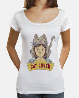 Cat Lover - camiseta mujer