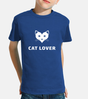 cat lover kids t-shirt