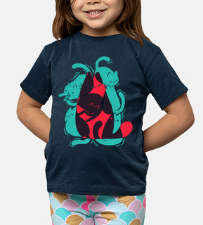 cat shapes - funny cute kitty - modern 