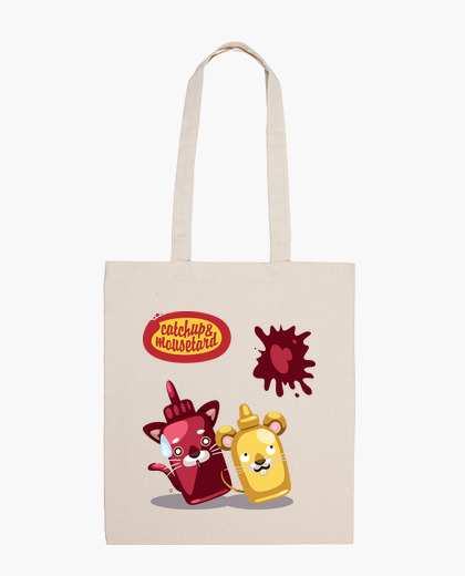 Catchup & mousetard ketchup splash bag