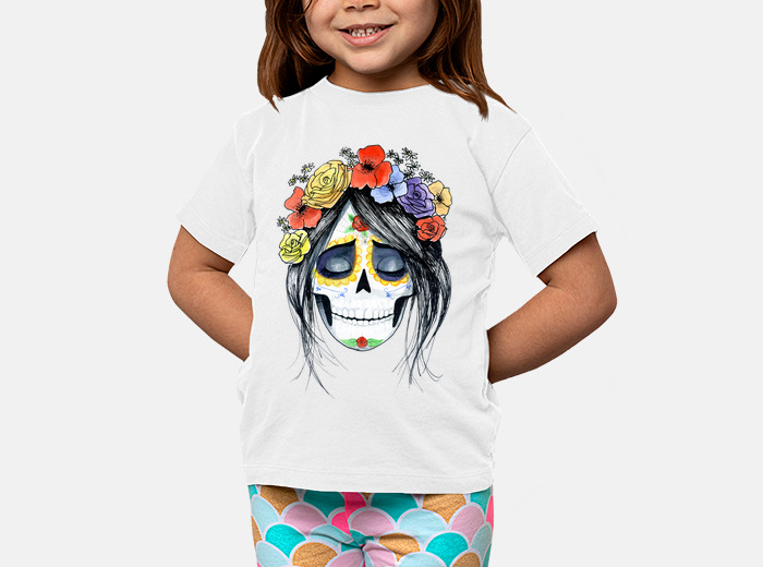 Camiseta best sale catrina niña