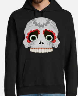 Catrina en tonos grises y color