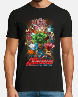 CATVENGERS-Age of Meowtron camiseta