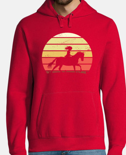 cavallo ragazza retrò