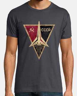 cccp fusée emblème triangulaire