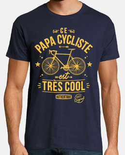 Ce papa cycliste est très cool