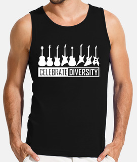 célébrer la diversité musicien guitaris