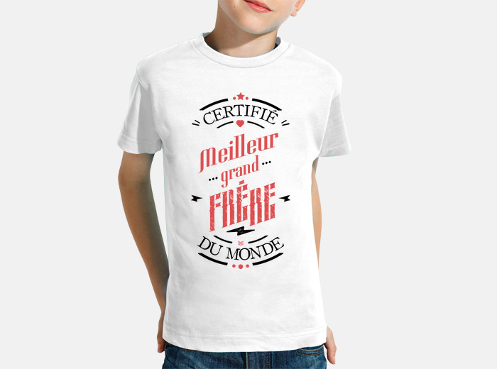 Tee shirt enfant certifi meilleur grand tostadora