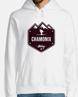 Chamonix skiing sign