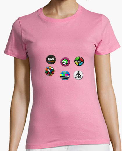 camiseta retro mujer