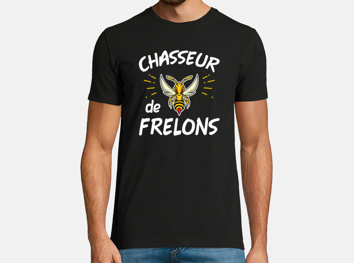 Tee shirt chasseur de frelon humour m tier tostadora