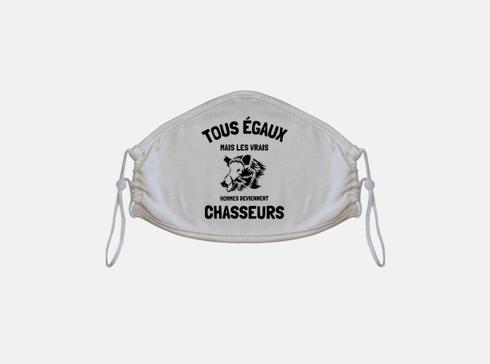 Masque Chasseur Sanglier Humour Chasse Drole Tostadora