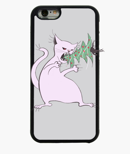 coque iphone 6 chat blanc