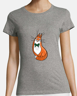 chat drôle avec une cravate
