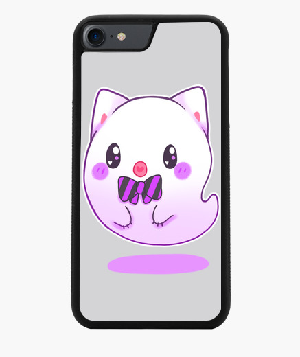 Coque Iphone 7 8 Chat Fantome Kawaii Tostadora