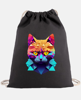 chat polygonal