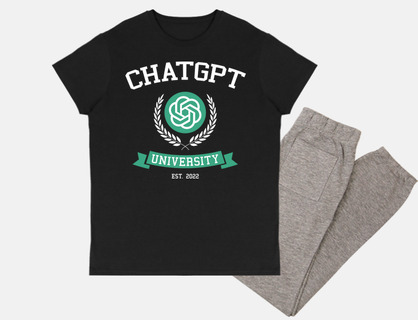 CHATGPT UNIVERSITY - funny shirt, gift 