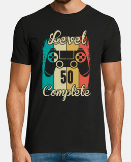 chemise 50e anniversaire gamer niveau 5