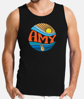 chemise amy coucher de soleil vintage c