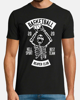 chemise de basket skull sport basket-ball 2020 calaveras reaper club 2020
