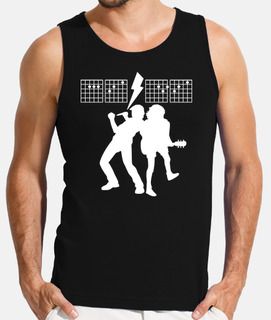 chemise sans manches acdc