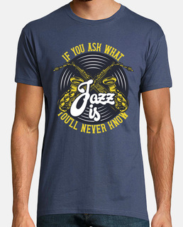 chemise vintage de saxophone de musique de jazz