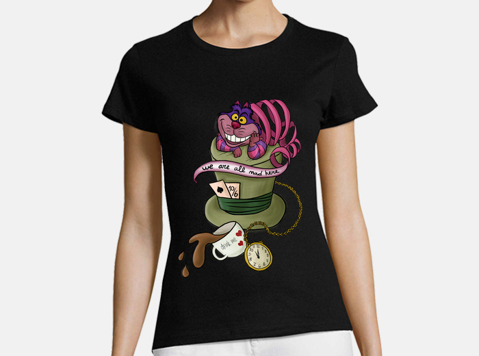 Cheshire cat t shirt Clearance