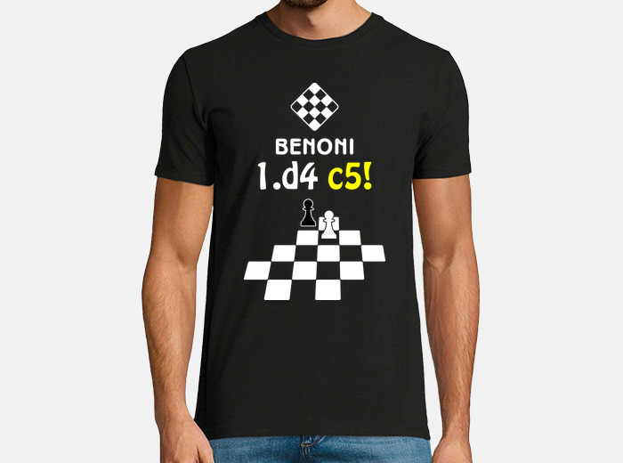 Benoni Defense Chess Player Premium T-Shirt