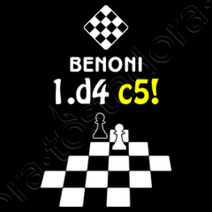 Benoni Defense Chess' Unisex Tie Dye T-Shirt