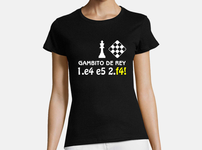 Chess - king39s gambit 2 t-shirt