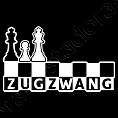 Chess - zugzwang logo t-shirt