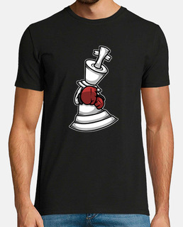 Chess Piece Boxer Boxing Gloves King