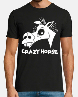 Cheval fou blanc