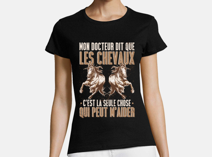 Sweat chevaux humour idee cadeau cheval