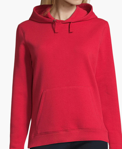 Sudadera Chica, jersey con capucha, rojo | laTostadora