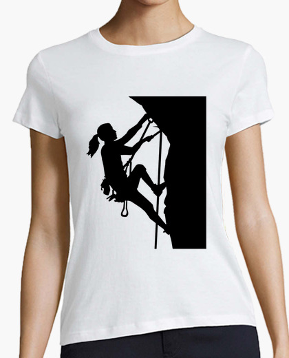camisetas escalada mujer