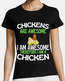 chickens are awesome funny chicken love