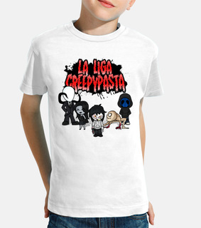 children creepypasta league / as short sleeve