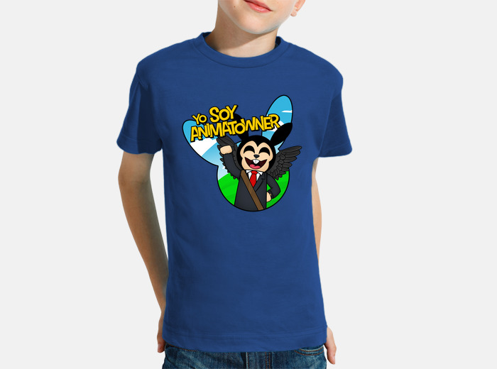 children's royal blue t shirt