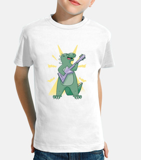 chitarrista rockstar dinosauro