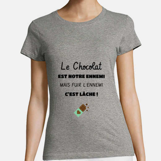 T-shirt « Donnez-moi Du Chocolat Et Personne Ne Se Blesse Par Tcentral T-shirt « Donnez-moi Du Chocolat Et Personne Ne Se Blesse Par Tcentral
